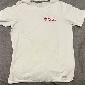 White McGill University Men's T-Shirt